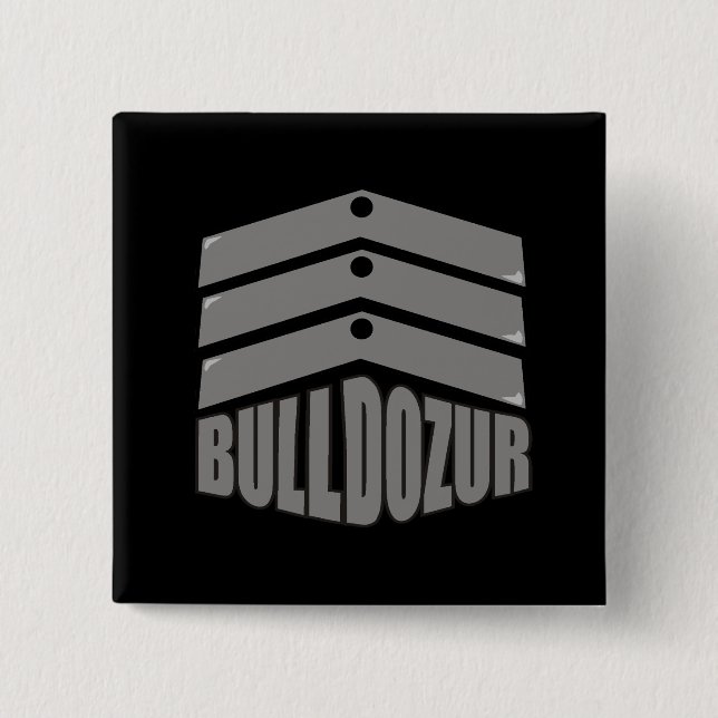 Bulldozur botón "Escudo de armas" (Anverso)