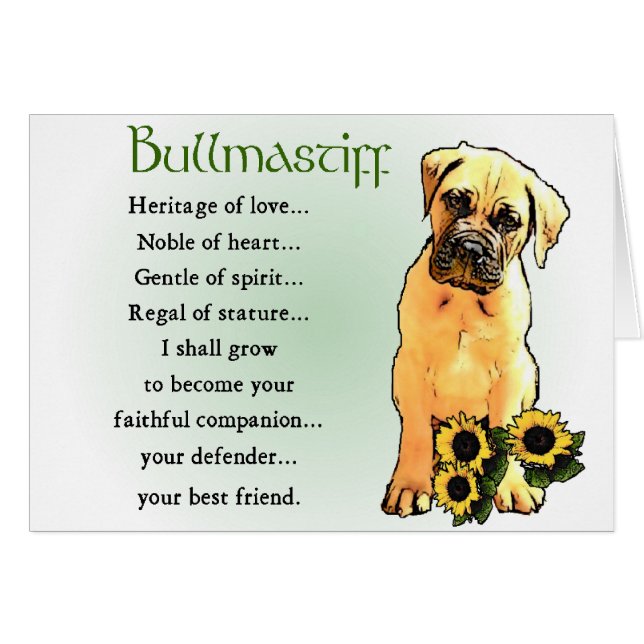 Bullmastiff Aovers Gifts (Anverso (Horizontal))
