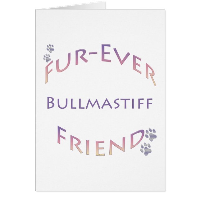 Bullmastiff Furever (Frente)