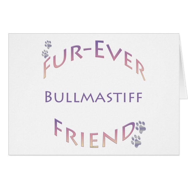 Bullmastiff Furever (Anverso (Horizontal))