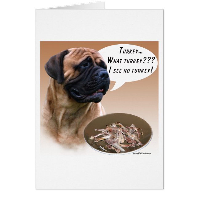 Bullmastiff Turquía (Frente)