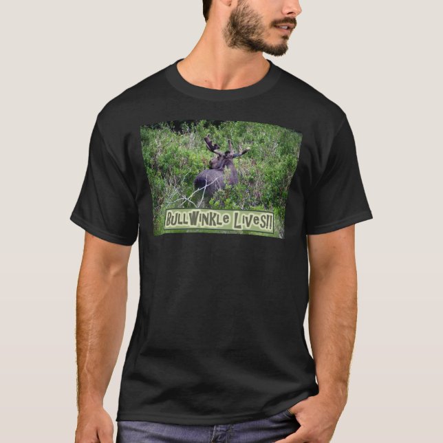 Bullwinkle vive la camiseta clásica (Anverso)