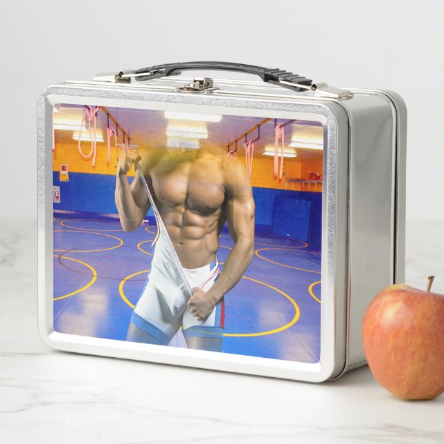 bulto muscular de hombre de SlipperyJoe's six-pack (In situ)