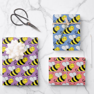 Bumble Bee Diferentes Hojas De Papel De Envoltura 