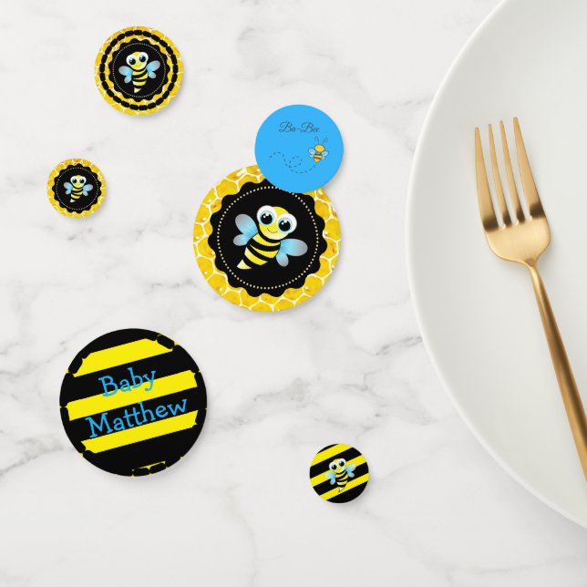Bumblebee Personalizado Baby Shower Confetti (Grupo)