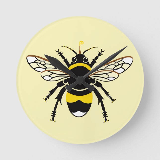 Bumblebee - reloj circular (Anverso)