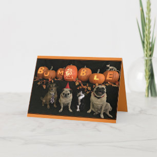 Bumblesnot: Tarjeta de Halloween