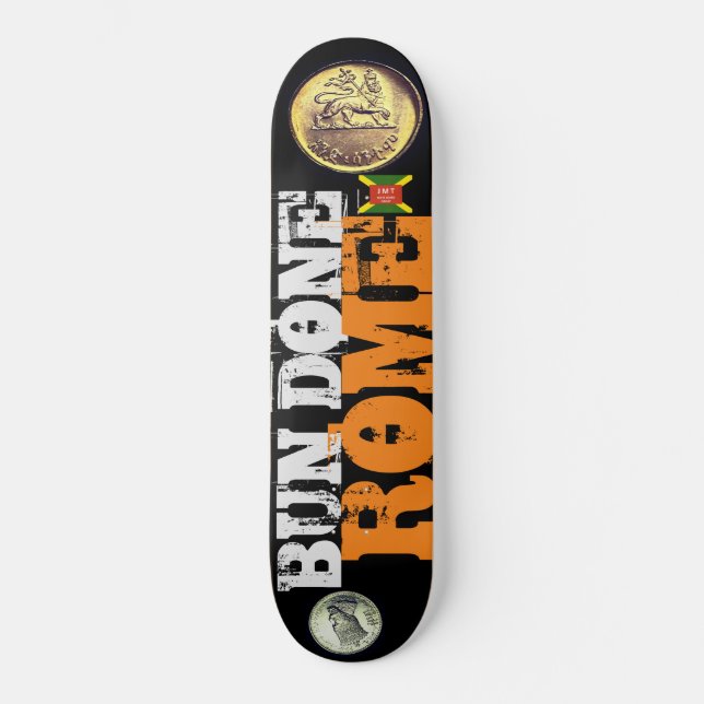 BUN DONE ROME Patineta (Anverso)