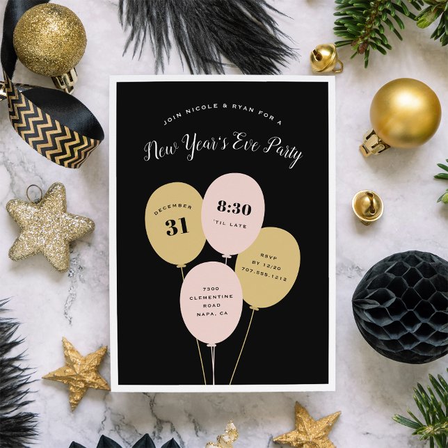 Bunch festivo | Invitación de fiesta de Año Nuevo (Subido por el creador)