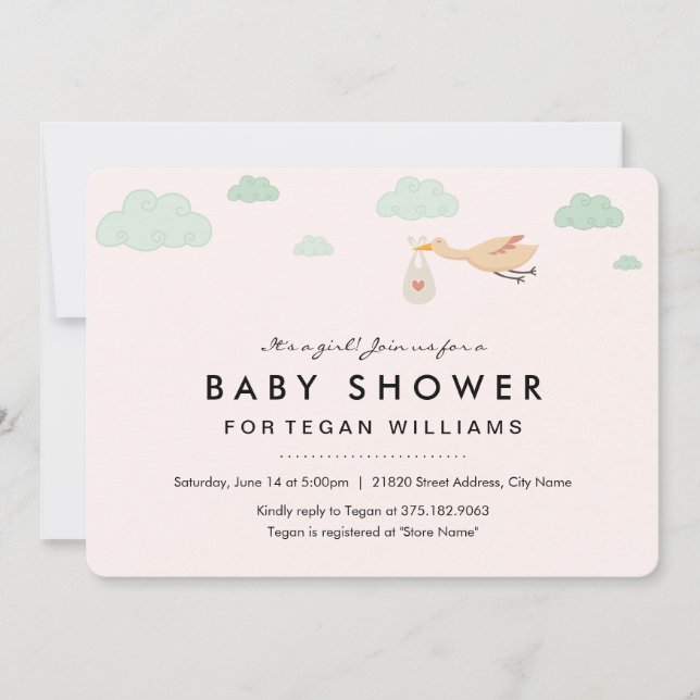 Bundle of Joy | Invitación de Baby Shower (Anverso)