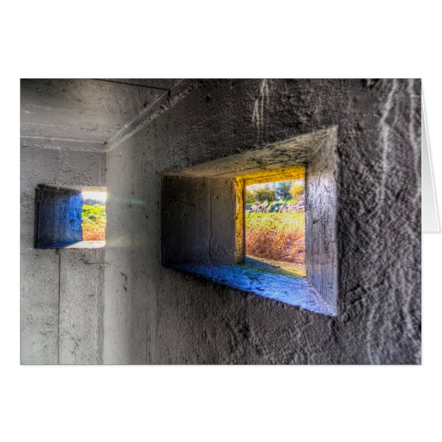 Bunker de la Segunda Guerra Mundial (Anverso (Horizontal))