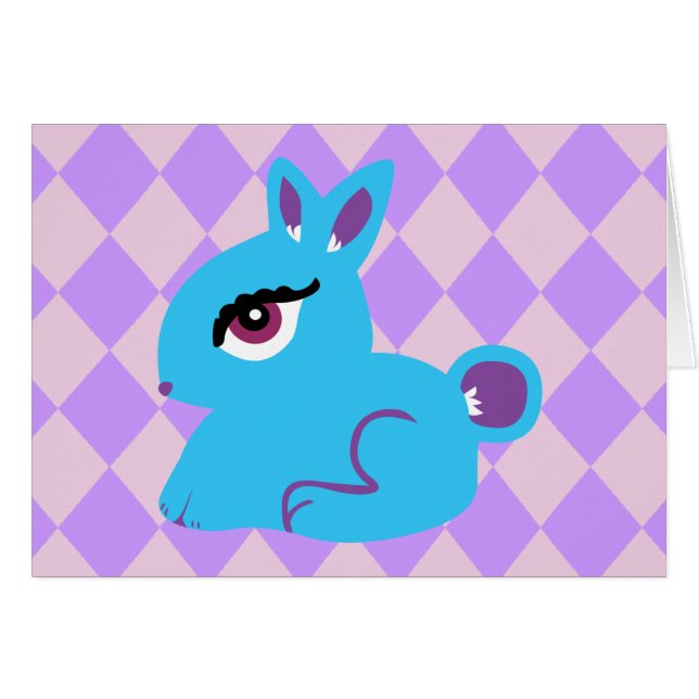 Bunny azul (Anverso (Horizontal))