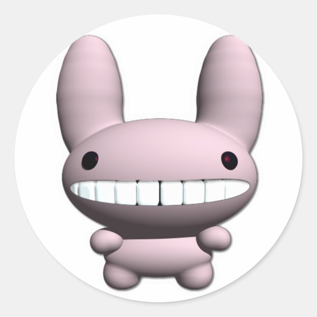 Bunny Bunny Pegatina (Anverso)
