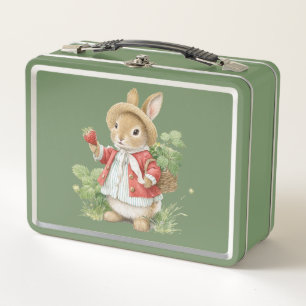Bunny de color agua dulce con fresas