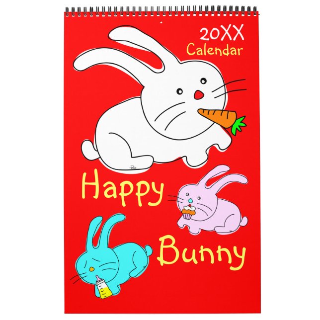 Bunny feliz calendario (Tapa)