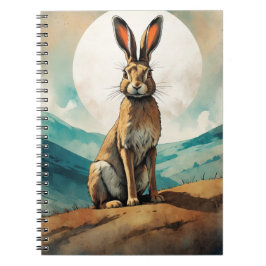 Bunny Hare bajo una luna llena | Cuaderno