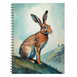 Bunny Hare en una colina | Cuaderno