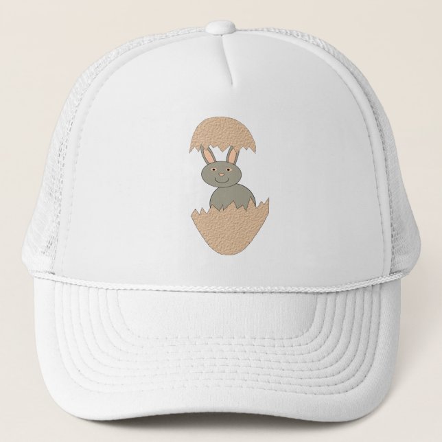 Bunny Hatching de Egg Weird Gorra (Anverso)