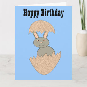 Bunny Hatching de la tarjeta de Personalizado Egg 