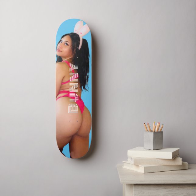 Bunny Skateboard (Arte de la pared)
