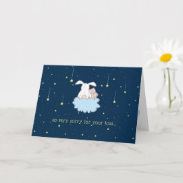 Bunny & Teddy _ Pérdida de tarjeta de condolencia