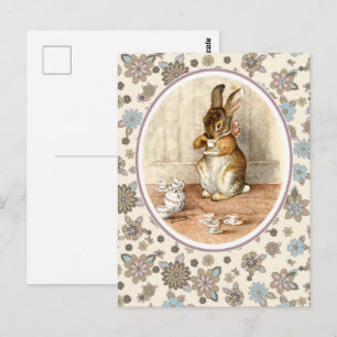 Bunny vintage. Postales de Pascua