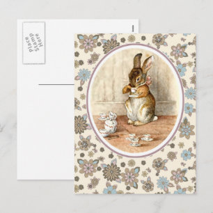 Bunny vintage. Postales de Pascua