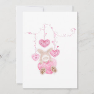 Bunnykins con un gran corazón