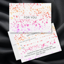 BUNTE KLECKSE BUSINESS  CERTIFICATE gift for you