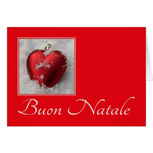 Buon Natale - Tarjeta de Navidades italianos