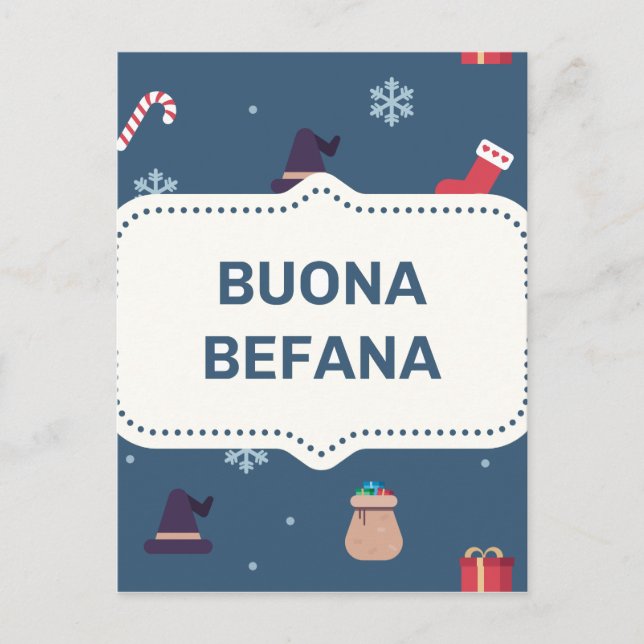 buona Befana de Navidad (Anverso)