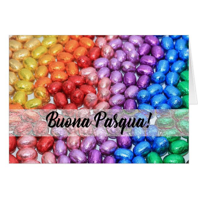 Buona Pasqua Chocolate Huevos de Pascua (Anverso (Horizontal))
