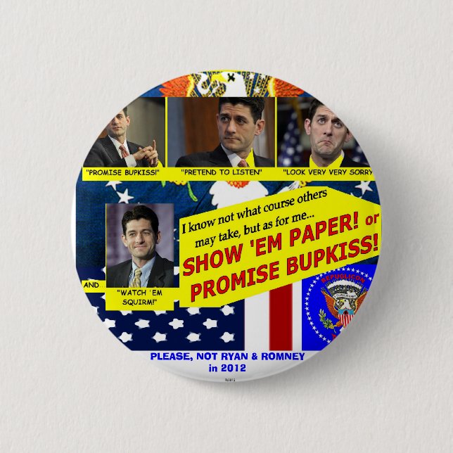 ¡BUPKISS! - Botón (Anverso)