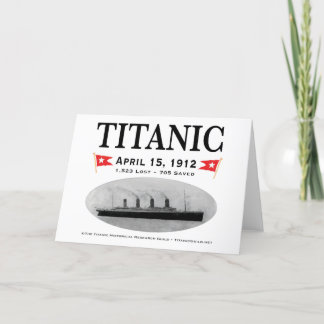 Buque fantasma Titanic: Papelería: Tarjetas de fel