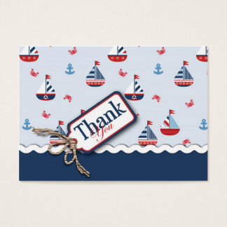 ¡Buques Ahoy! Etiqueta de regalo de TY