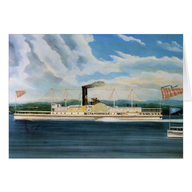 Buques de vapor Vanderbilt 1847 (Anverso (Horizontal))