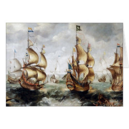 Buques en el mar 1632