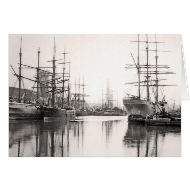 Buques en puerto (Anverso (Horizontal))