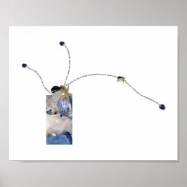 Buquet costero de conchas arte de poema visual