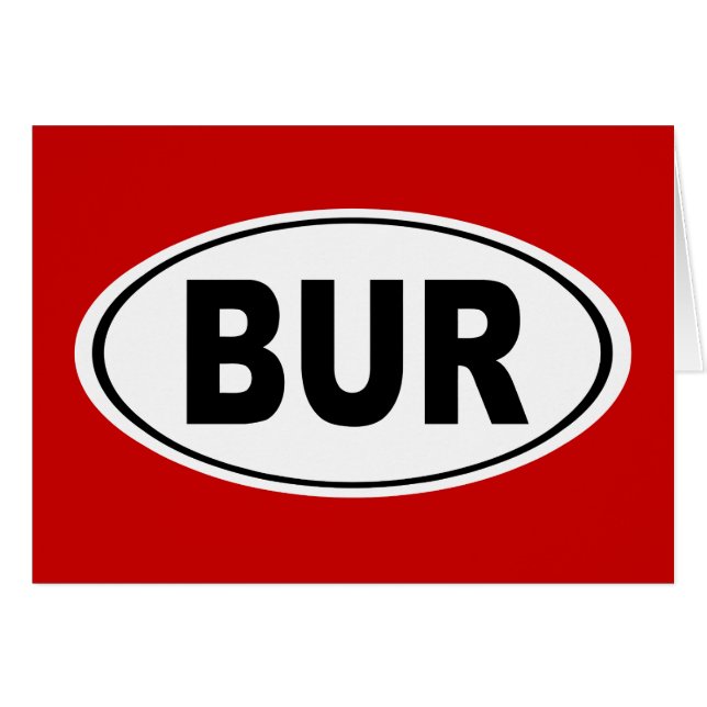 BUR Burlington Massachusetts (Anverso (Horizontal))