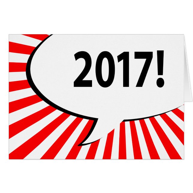 Burbuja cómica de 2017 (Anverso (Horizontal))