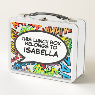 Burbuja de habla personalizada divertida y colorid