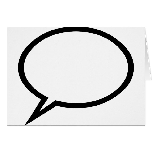 Burbuja del discurso (Anverso (Horizontal))