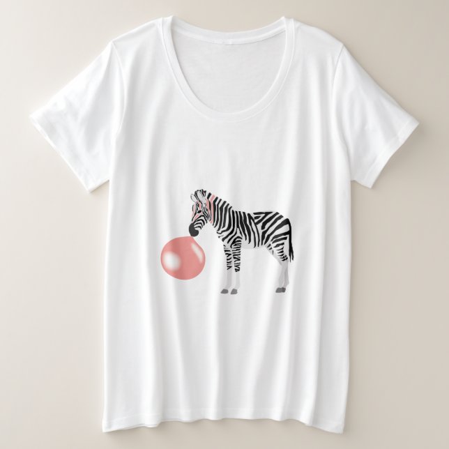 Burbuja Gum Zebra (Anverso del diseño)