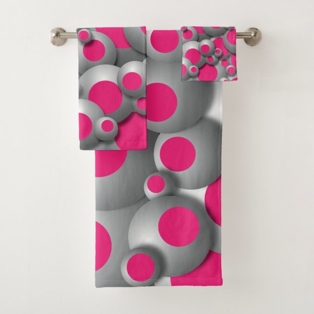 Burbujas burbujas de rosa caliente (In situ)