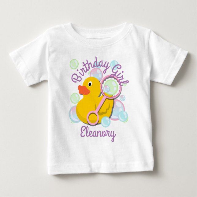 Burbujas Camisa de cumpleaños Burbuja Camisa de cu (Anverso)