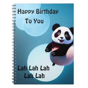 Burbujas de Baby Panda, Cuaderno de Cumpleaños