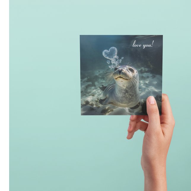 burbujas de corazón que soplan focas (Subido por el creador)