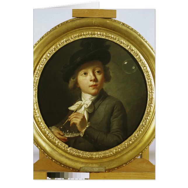 Burbujas de jabón, 1784 (Frente)