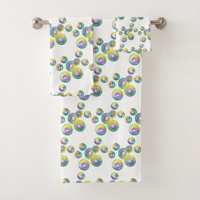 Burbujas en llamas Guita iris irlandesa sobre burb (In situ)